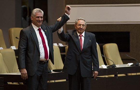 Saludamos la elección del compañero Miguel Díaz-Canel como nuevo presidente de Cuba