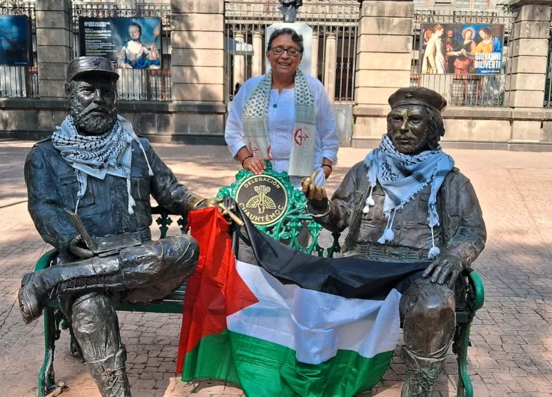 Estatuas de Fidel y el Che
